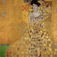 Gustav Klimt's Portrait of Adele Bloch-Bauer I (1907) famous painting. Original from Wikimedia Commons. Digitally enhanced by rawpixel.