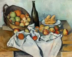 The Basket of Apples (ca. 1893) by Paul Cézanne. Original from The Art Institute of Chicago. Digitally enhanced by rawpixel.