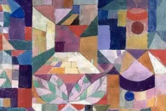 Burggarten (1919) painting in high resolution by Paul Klee. Original from the Kunstmuseum Basel Museum. Digitally enhanced by rawpixel.