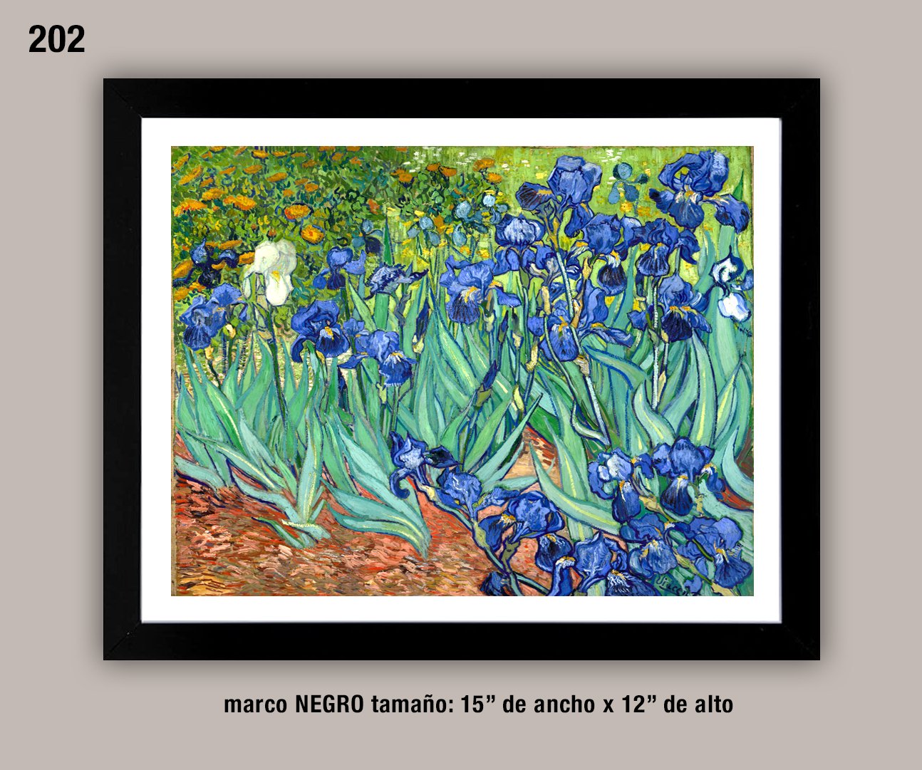 Octavio Art Studio - Irises - Vincent Van Gogh