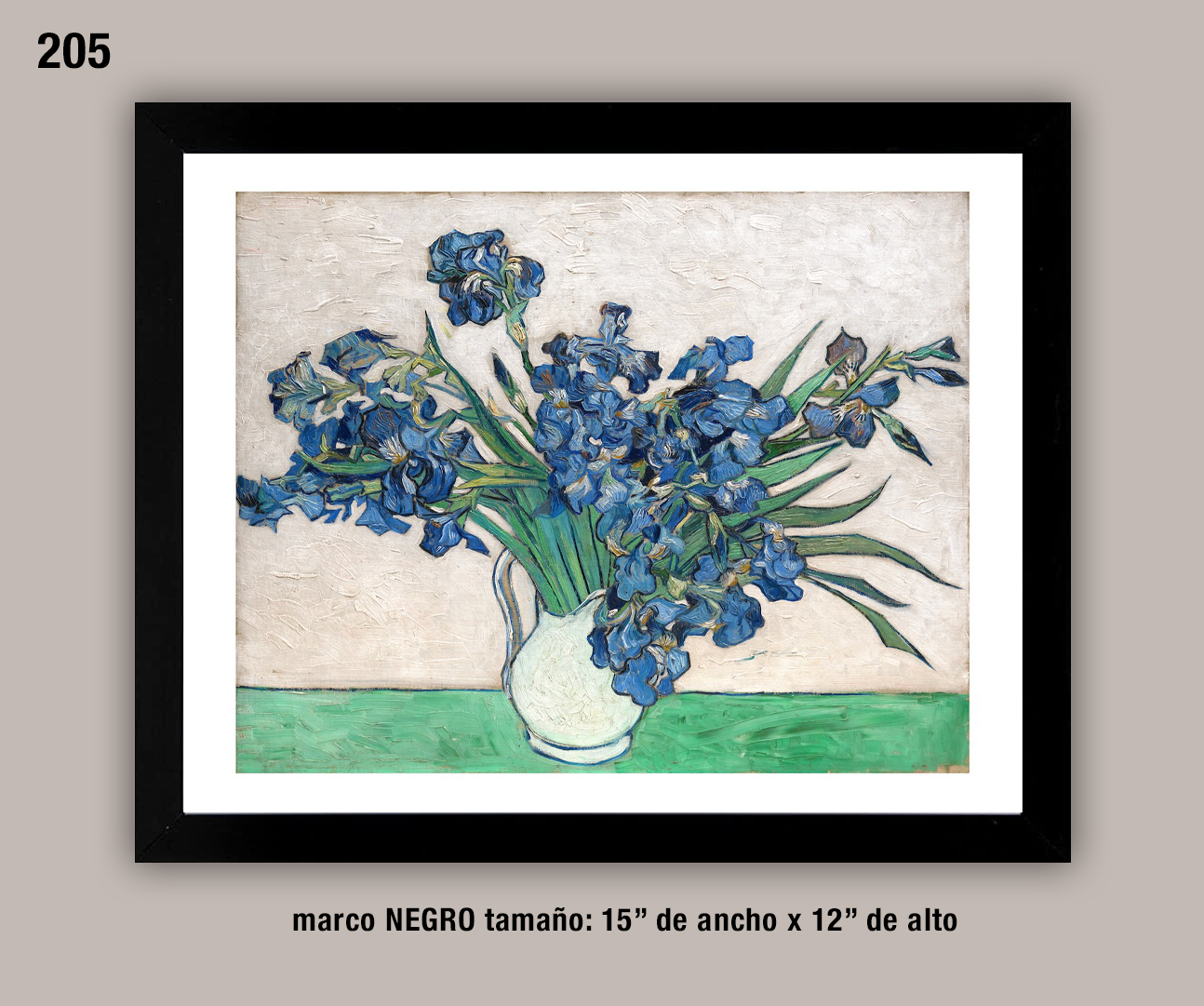 Octavio Art Studio - Irises - Vincent Van Gogh