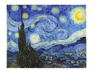 Octavio Art Studio - The Starry Night - Vincent Van Gogh